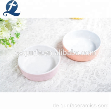 Lieferung einfaches Design Round Shape Bowl Rabbit Feeder